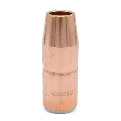 Picture of Miller Electric - N-A5818CM - NOZZ, ACCULOCK S, LARGE, 5/8, 1/8 RECESS, COPPER