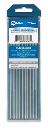 Picture of Miller Electric - WL2332X7 - WELDCRAFT TUNGSTEN,2%LANTH 3/32"X7" 2.4MMX175MM